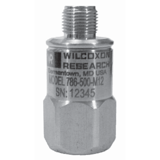 Wilcoxon Sensing Technologies General Purpose Low-Frequency Accelerometer, Model 786-500-M12